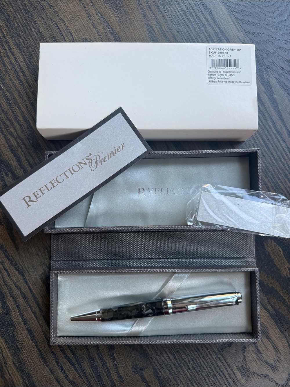 New Reflections Luxury Pen Writing Instrument Aspiration Gray Things Rembembered